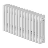 Стальной трубчатый радиатор отопления VELAR 3037 V50 1/2 24 секции нижнее подключение RAL 9016