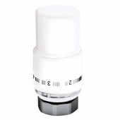 Термоголовка S.R. Rubineterrie "Domus" M30x1.5, цвет - белый Термоголовка S.R. Rubineterrie "Domus" M30x1.5, цвет - белый