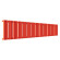 Стальной трубчатый радиатор отопления Empatiko Takt S1-1552-200 Scarlet Red