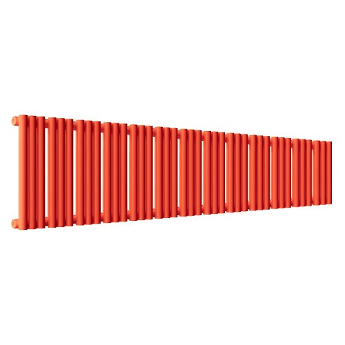 Стальной трубчатый радиатор отопления Empatiko Takt S1-1552-200 Scarlet Red