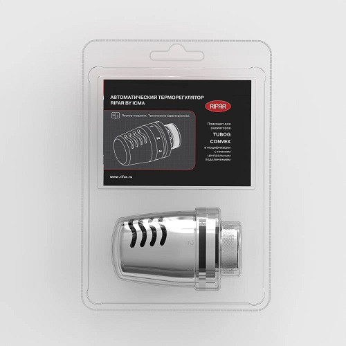 Автоматический терморегулятор RIFAR BY ICMA (хром)