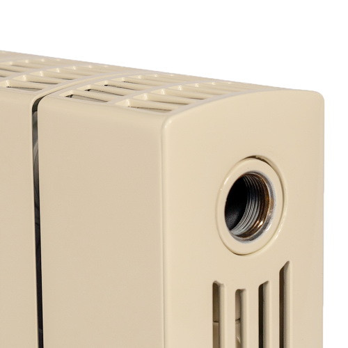 Биметаллический радиатор отопления Rifar SUPReMO 500 4 секции Айвори