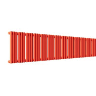 Стальной трубчатый радиатор отопления Empatiko Takt S1-1672-200 Scarlet Red