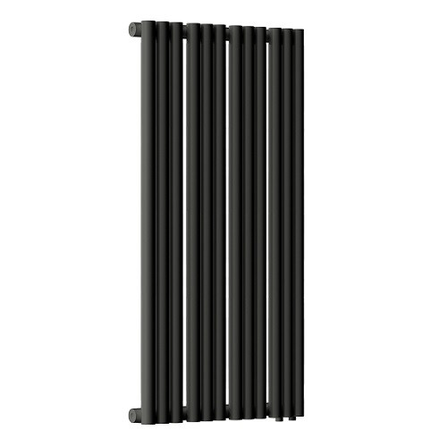Стальной трубчатый радиатор отопления Empatiko Takt R1-472-1750 Coal Black