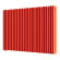 Стальной трубчатый радиатор отопления Empatiko Takt LR2-1072-500 Scarlet Red 