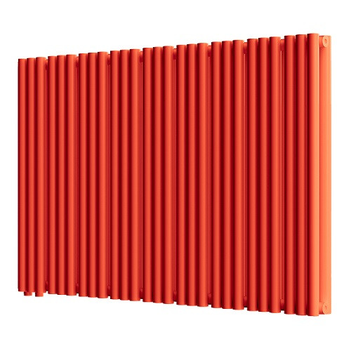 Стальной трубчатый радиатор отопления Empatiko Takt LR2-1072-500 Scarlet Red 