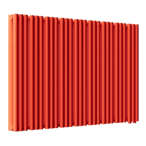 Стальной трубчатый радиатор отопления Empatiko Takt LR2-1072-500 Scarlet Red 