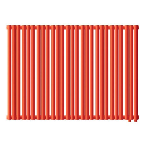 Стальной трубчатый радиатор отопления Empatiko Takt LR2-1072-500 Scarlet Red 