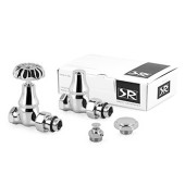 Комплект SR Rubinetterie серия Old Style 1/2" прямой, хром Комплект SR Rubinetterie серия Old Style 1/2" прямой, хром