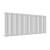 Стальной трубчатый радиатор отопления Empatiko Takt S1-1072-300 Silk White