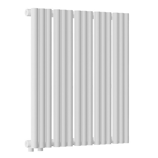 Стальной трубчатый радиатор отопления Empatiko Takt L1-592-500 Silk White