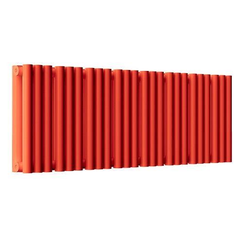 Стальной трубчатый радиатор отопления Empatiko Takt S2-952-200 Scarlet Red 