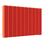 Стальной трубчатый радиатор отопления Empatiko Takt LR2-1192-500 Scarlet Red  Стальной трубчатый радиатор отопления Empatiko Takt LR2-1192-500 Scarlet Red