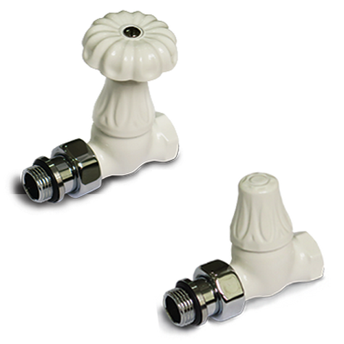 Комплект SR Rubinetterie серия Old Style 1/2" прямой, белый