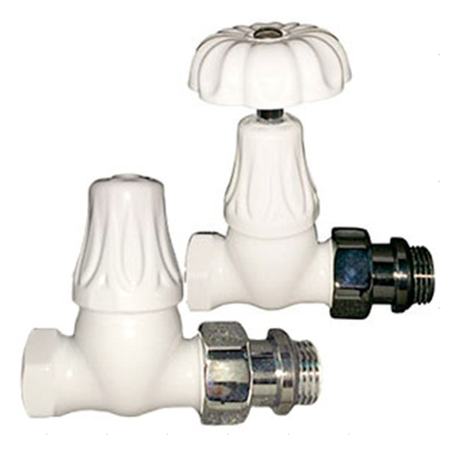 Комплект SR Rubinetterie серия Old Style 1/2" прямой, белый