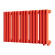Стальной трубчатый радиатор отопления Empatiko Takt R1-592-200 Scarlet Red