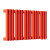 Стальной трубчатый радиатор отопления Empatiko Takt R1-592-200 Scarlet Red