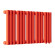Стальной трубчатый радиатор отопления Empatiko Takt R1-592-200 Scarlet Red