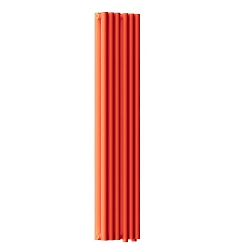 Стальной трубчатый радиатор отопления Empatiko Takt LR2-232-1750 Scarlet Red