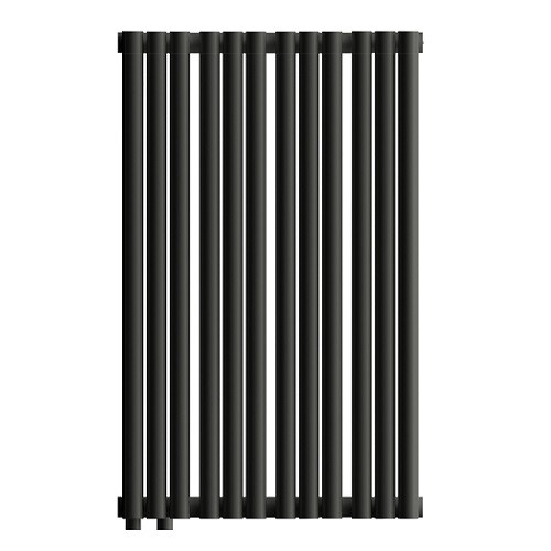 Стальной трубчатый радиатор отопления Empatiko Takt L1-472-500 Coal Black