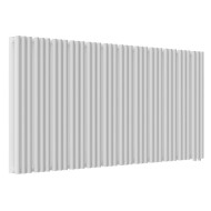 Стальной трубчатый радиатор отопления Empatiko Takt LR2-1912-500 Silk White