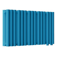 Стальной трубчатый радиатор отопления Empatiko Takt LR2-592-200 Evening Blue