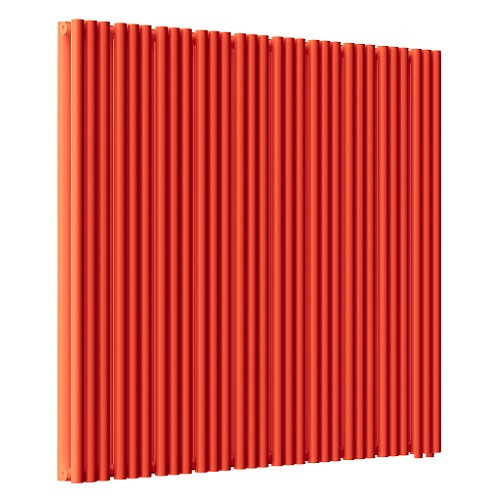 Стальной трубчатый радиатор отопления Empatiko Takt LR2-1192-1750 Scarlet Red
