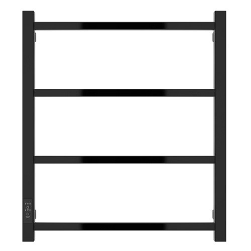 Электрический полотенцесушитель Стилье Формат 26 600х500, левый, матовый чёрный