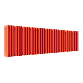 Стальной трубчатый радиатор отопления Empatiko Takt S2-1192-200 Scarlet Red Стальной трубчатый радиатор отопления Empatiko Takt S2-1192-200 Scarlet Red