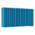Стальной трубчатый радиатор отопления Empatiko Takt LR2-712-200 Evening Blue