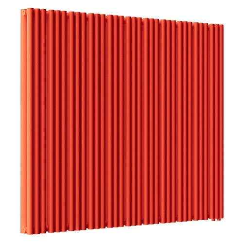 Стальной трубчатый радиатор отопления Empatiko Takt LR2-1312-1750 Scarlet Red