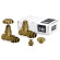 Комплект SR Rubinetterie серия Old Style 1/2" прямой, бронза