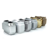 Декоративная крышка для узлов S.R. Rubineterrie "Free Style" 50 мм, цвет - хром Декоративная крышка для узлов S.R. Rubineterrie "Free Style" 50 мм, цвет - хром