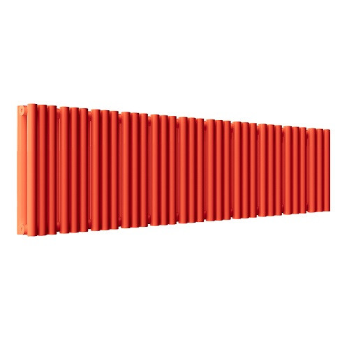 Стальной трубчатый радиатор отопления Empatiko Takt S2-1312-200 Scarlet Red
