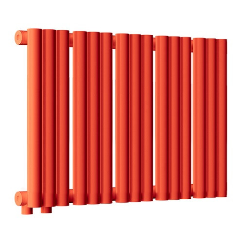 Стальной трубчатый радиатор отопления Empatiko Takt L1-592-300 Scarlet Red