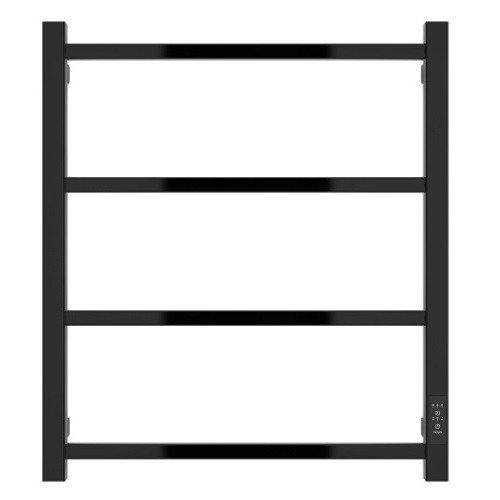 Электрический полотенцесушитель Стилье Формат 26 600х500, правый, матовый чёрный