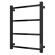 Электрический полотенцесушитель Стилье Формат 26 600х500, правый, матовый чёрный