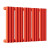 Стальной трубчатый радиатор отопления Empatiko Takt S1-592-300 Scarlet Red