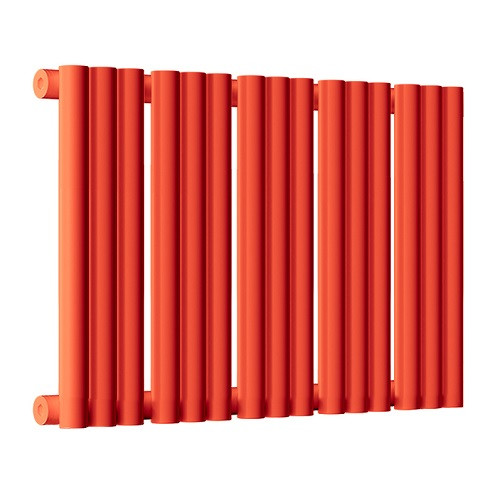 Стальной трубчатый радиатор отопления Empatiko Takt S1-592-300 Scarlet Red