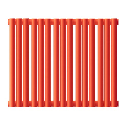 Стальной трубчатый радиатор отопления Empatiko Takt S1-592-300 Scarlet Red Стальной трубчатый радиатор отопления Empatiko Takt S1-592-300 Scarlet Red