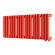 Стальной трубчатый радиатор отопления Empatiko Takt R1-712-200 Scarlet Red