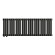 Стальной трубчатый радиатор отопления Empatiko Takt LR2-952-200 Coal Black Стальной трубчатый радиатор отопления Empatiko Takt LR2-952-200 Coal Black