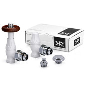Комплект SR Rubinetterie серия Old Style 1/2" угловой, белый (термостатика) Комплект SR Rubinetterie серия Old Style 1/2" угловой, белый (термостатика)