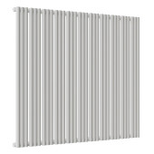 Стальной трубчатый радиатор отопления Empatiko Takt S1-1312-1750 Cream Grey