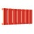Стальной трубчатый радиатор отопления Empatiko Takt R1-832-200 Scarlet Red
