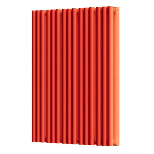 Стальной трубчатый радиатор отопления Empatiko Takt S2-592-500 Scarlet Red
