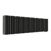 Стальной трубчатый радиатор отопления Empatiko Takt LR2-1072-200 Coal Black Стальной трубчатый радиатор отопления Empatiko Takt LR2-1072-200 Coal Black