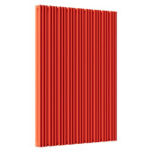 Стальной трубчатый радиатор отопления Empatiko Takt S2-1072-2000 Scarlet Red