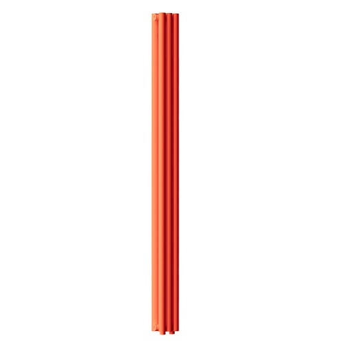 Стальной трубчатый радиатор отопления Empatiko Takt LR2-112-2000 Scarlet Red