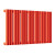 Стальной трубчатый радиатор отопления Empatiko Takt S1-832-300 Scarlet Red